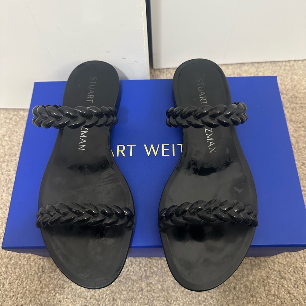Stuart Weitzman Women's Sawyer Jelly Sandals